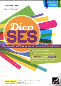 Capa do artigo Dictionnaire D'Économie Et De Sciences Sociales