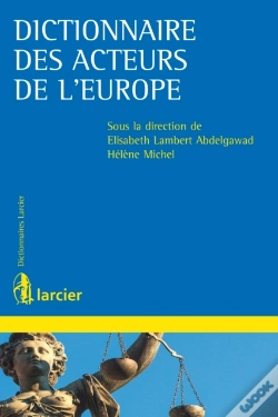 Capa do artigo Dictionnaire Des Acteurs De L'Europe