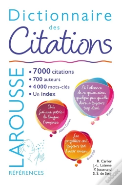 Capa do artigo Dictionnaire Des Citations