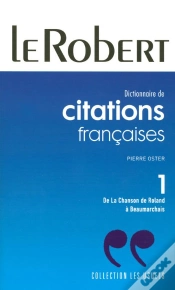 Capa do artigo Dictionnaire Des Citations Francaises T.1