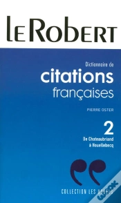Capa do artigo Dictionnaire Des Citations Francaises T.2