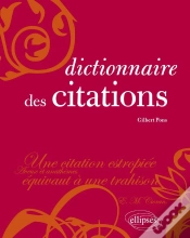 Capa do artigo Dictionnaire Des Citations