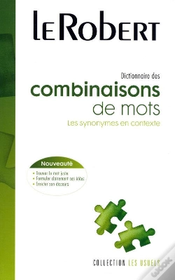 Capa do artigo Dictionnaire Des Combinaisons De Mots, Les Synonymes En Contexte