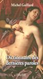 Dictionnaire Des Dernieres Paroles - Preview