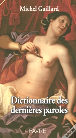 Capa do artigo Dictionnaire Des Dernieres Paroles