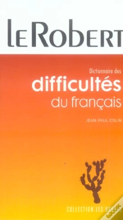 Capa do artigo Dictionnaire Des Difficultes Du Francais
