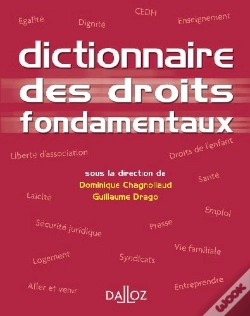 Capa do artigo Dictionnaire Des Droits Fondamentaux