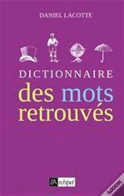 Capa do artigo Dictionnaire Des Mots Retrouves