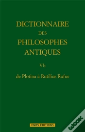 Capa do artigo Dictionnaire Des Philosophes Antiques T.5. Partie 2