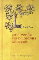 Dictionnaire Des Philosophes Médiévaux