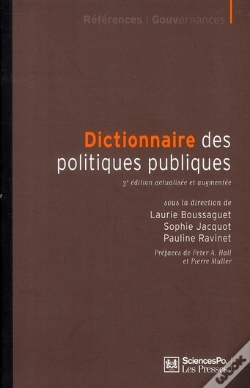 Capa do artigo Dictionnaire Des Politiques Publiques (3e Édition)