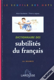 Capa do artigo Dictionnaire Des Subtilites Du Francais