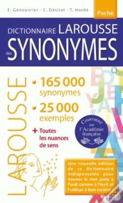 Capa do artigo Dictionnaire Des Synonymes Poche