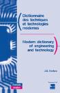 Dictionnaire Des Techniques Et Technologies Modernes Francais-Anglais - Preview