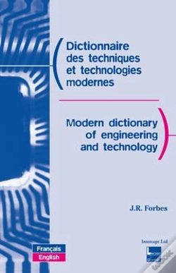 Capa do artigo Dictionnaire Des Techniques Et Technologies Modernes Francais-Anglais