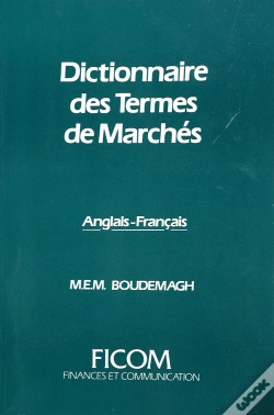 Capa do artigo Dictionnaire Des Termes De Marches -Anglais/Francais + Definitions + Index