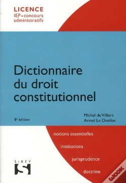 Capa do artigo Dictionnaire Droit Constitutionnel (8e Édition)