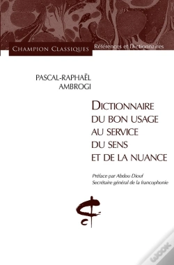 Capa do artigo Dictionnaire Du Bon Usage Au Service Du Sens Et De La Nuance