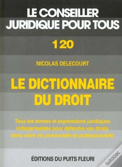 Capa do artigo Dictionnaire Du Droit ; 2000 Termes Juridiques Expliques