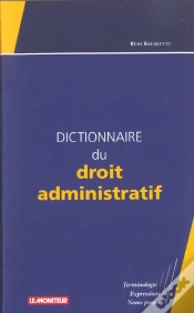 Capa do artigo Dictionnaire Du Droit Administratif