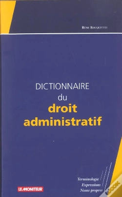 Capa do artigo Dictionnaire Du Droit Administratif