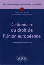 Dictionnaire Du Droit De L'Union Européenne - 2e Édition - Preview