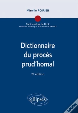 Capa do artigo Dictionnaire Du Procès Prud'Homal, 2e Édition