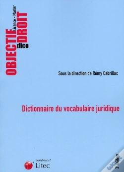 Capa do artigo Dictionnaire Du Vocabulaire Juridique