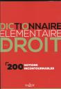 Dictionnaire Elementaire Du Droit - 2e Ed. - Preview