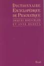 Dictionnaire Encyclopedique De Pragmatique - Preview