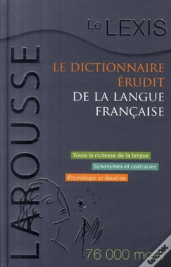 Capa do artigo Dictionnaire Érudit Le Lexis De La Langue Française