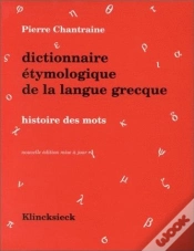 Capa do artigo Dictionnaire Etymologique De La Langue Grecque - Histoire Des Mots