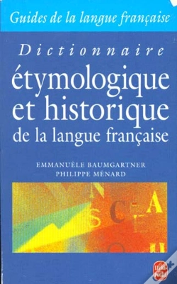 Capa do artigo Dictionnaire Etymologique Et Historique De La Langue Francaise