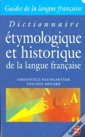 Capa do artigo Dictionnaire Etymologique Et Historique De La Langue Francaise