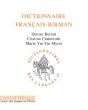 Dictionnaire Français-Birman - Preview