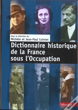 Capa do artigo Dictionnaire Historique De La France Sous L'Occupation