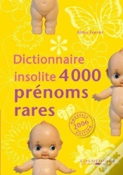 Capa do artigo Dictionnaire Insolite Des Prénoms Rares