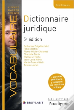 Capa do artigo Dictionnaire Juridique : Définitions, Explications Et Correspondances