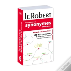 Capa do artigo Dictionnaire Le Robert Des Synonymes Et Nuances