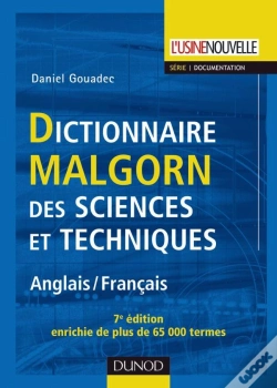Capa do artigo Dictionnaire Malgorn Des Sciences Et Techniques ; Anglais/Français (7e Édition)