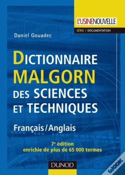 Capa do artigo Dictionnaire Malgorn Des Sciences Et Techniques ; Français/Anglais (7e Édition)