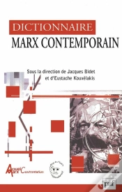 Capa do artigo Dictionnaire Marx Contemporain