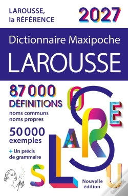 Capa do artigo Dictionnaire Maxipoche (Édition 2027)