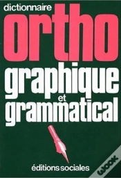 Capa do artigo Dictionnaire Orthographique Et Grammatical