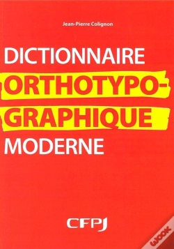 Capa do artigo Dictionnaire Orthotypographique Moderne