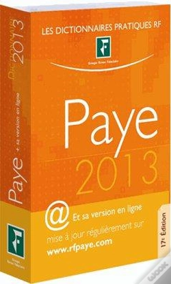 Capa do artigo Dictionnaire Paye - Inclus :  Version Actualisee En Ligne.