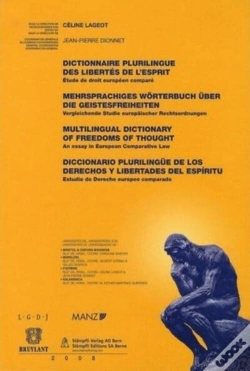 Capa do artigo Dictionnaire Plurilingue Des Libertés De L'Esprit ; Étude De Droit Européen Comparé