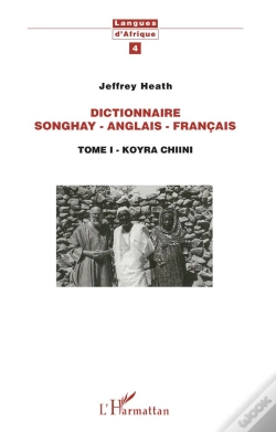 Capa do artigo Dictionnaire Songhay/Anglais/Français T.1 ; Koyra Chiini