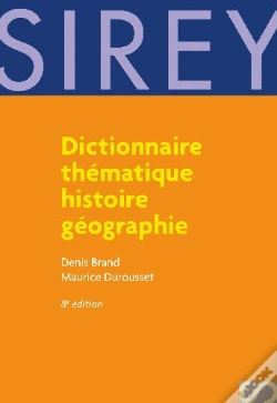 Capa do artigo Dictionnaire Thématique Histoire/Géographie (8e Édition)