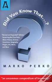 Capa do artigo Did You Know That...?